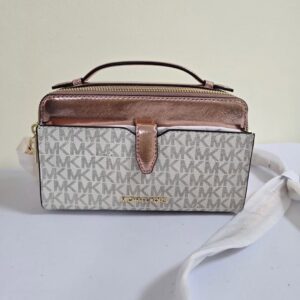 Michael Kors Brown Black Monogram Bag