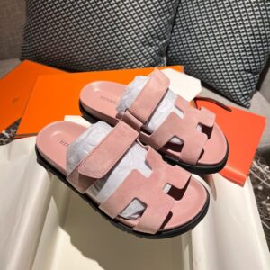 Hermès H Chypre Pink Sandals