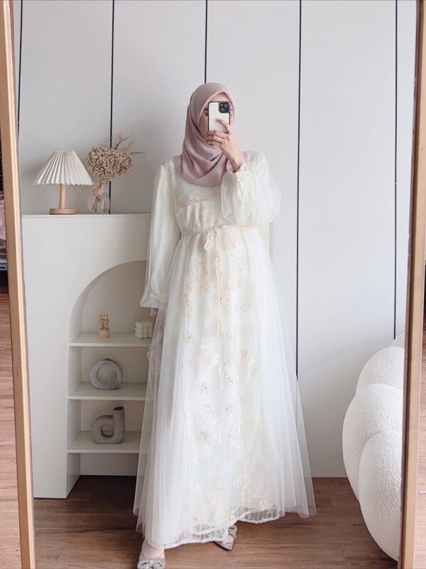 Tavena Princess Tile Maxi -white