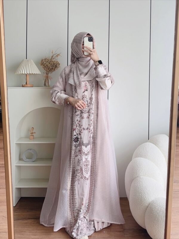 Set Hijab Maxi - pink